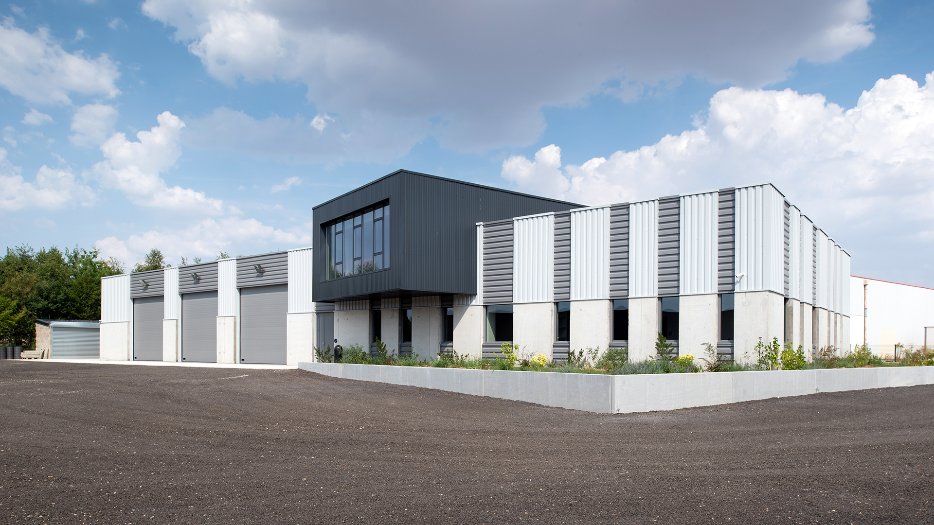 Construction d’un bâtiment industriel Entreprise Deotto